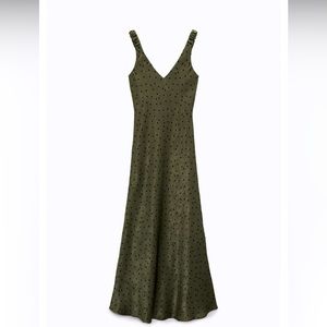 New & tags Zara Polka Dot Slip dress! Brand new with tags!